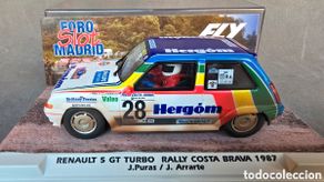 Slot Cars: Fly Renault 5 GT Turbo efecto sucio